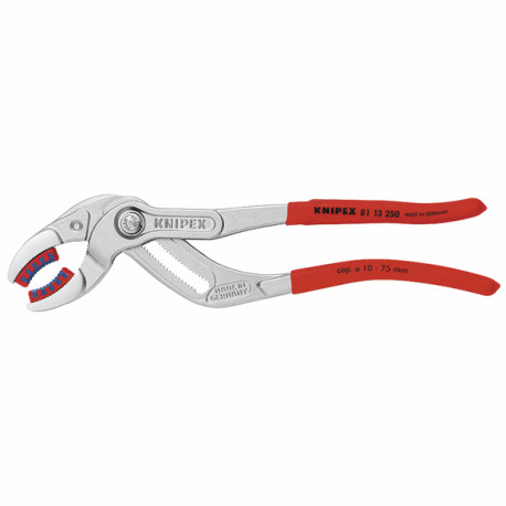 Pinza per sifoni e connettori - KNIPEX : 81 13 250