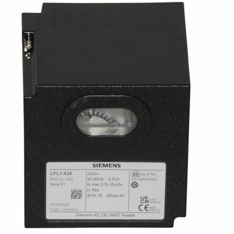 Apparecchiatura gas LFL 1.635 - SIEMENS : LFL1.635