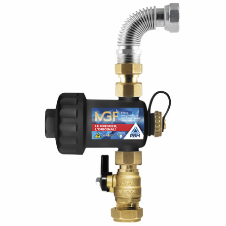 Defangatore MGF nero valvola a oliva 22 - RBM : 37010500