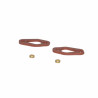 Guarnizione silicone elettrodo - DIFF per De Dietrich Chappée : 0306638