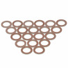 Guarnizione piatta 27.4 x 18.2 x 2  (X 20) - DIFF per De Dietrich Chappée : S62730