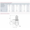 Valvola riscaldamento 3b rotella uscita maggiorata F2" - GOETZE : 651MHNK-50-F/F-5 3B