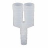 Raccordo diritto per tubo corrugato - DIFF