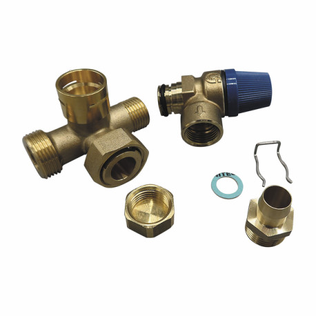Valvola di sicurezza con croce g1/2  7 bar - DE DIETRICH : S100798