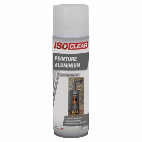 Vernice - Alluminio alta temperatura (spray) - ISOCLEAR
