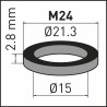 Guarnizione aeratore M24 (X 10) - NEOPERL : FLEX1207